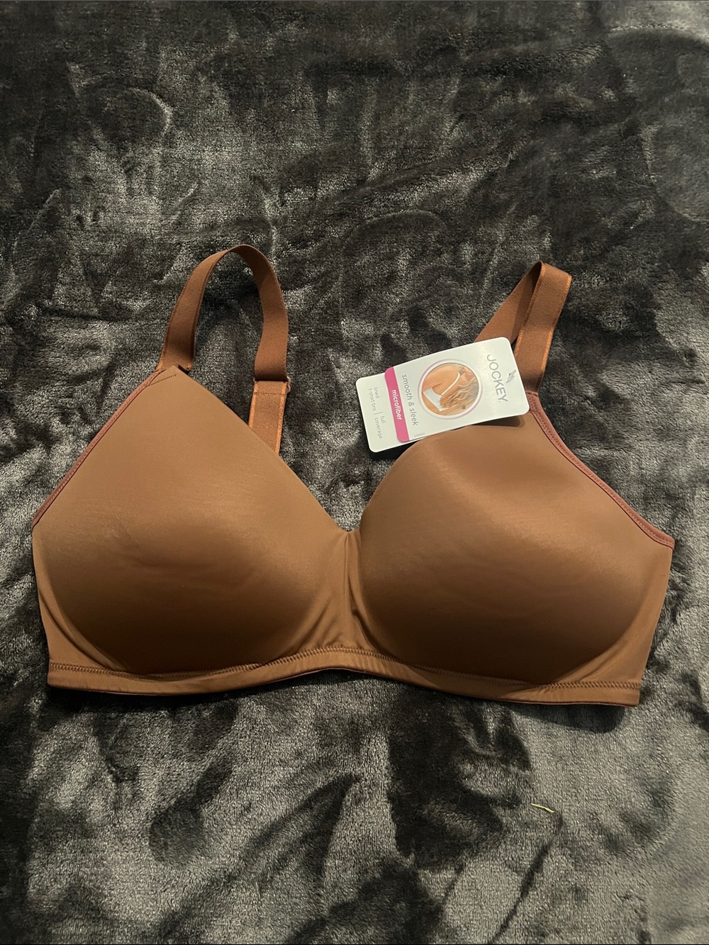 NWT Jockey Seamless Molded T-Shirt Bra - Brown